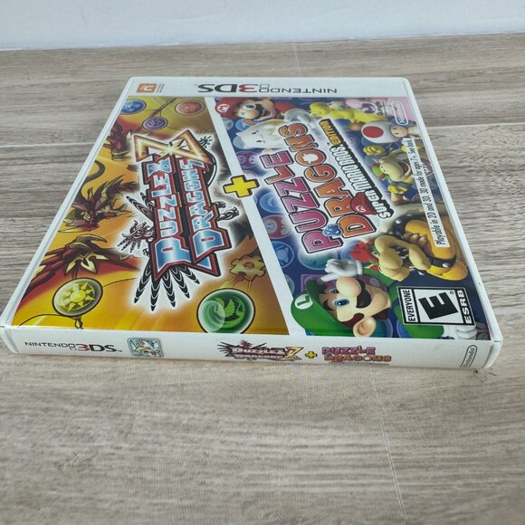 Puzzle & Dragons Z + Super Mario Bros Edition Nintendo 3DS Game Complete CIB - Picture 3 of 4